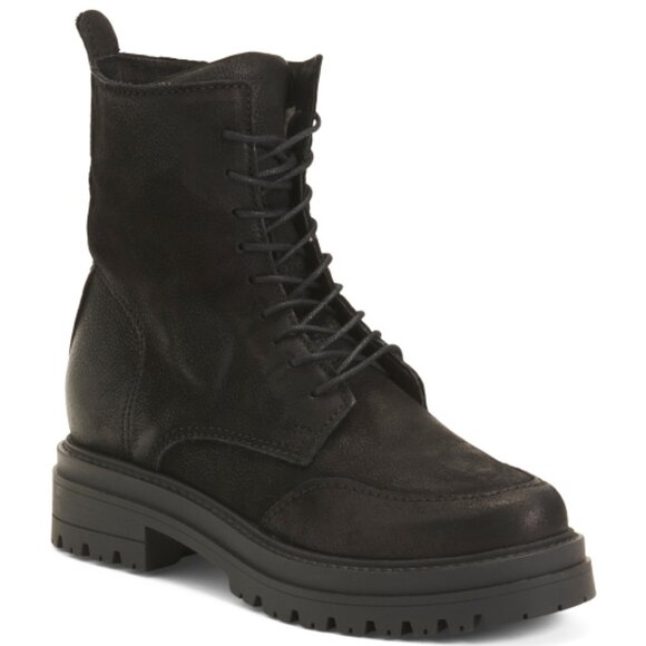 MIZ MOOZ Nubuck Leather Dragon Booties - Picture 1 of 3